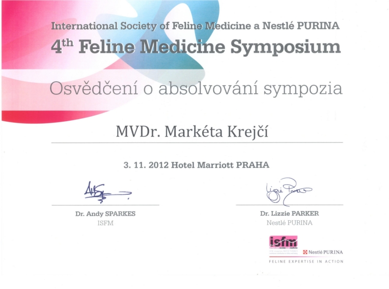4th Feline medicine symposium
