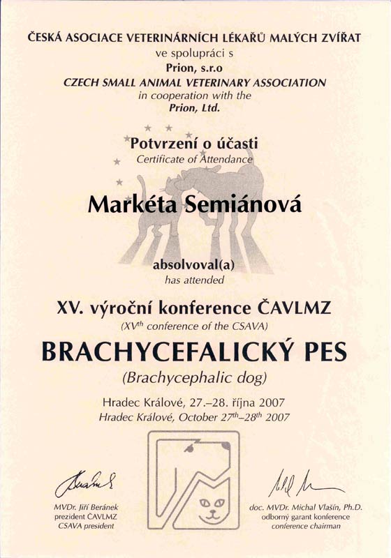 Brachycefalický pes (krátko lebí)